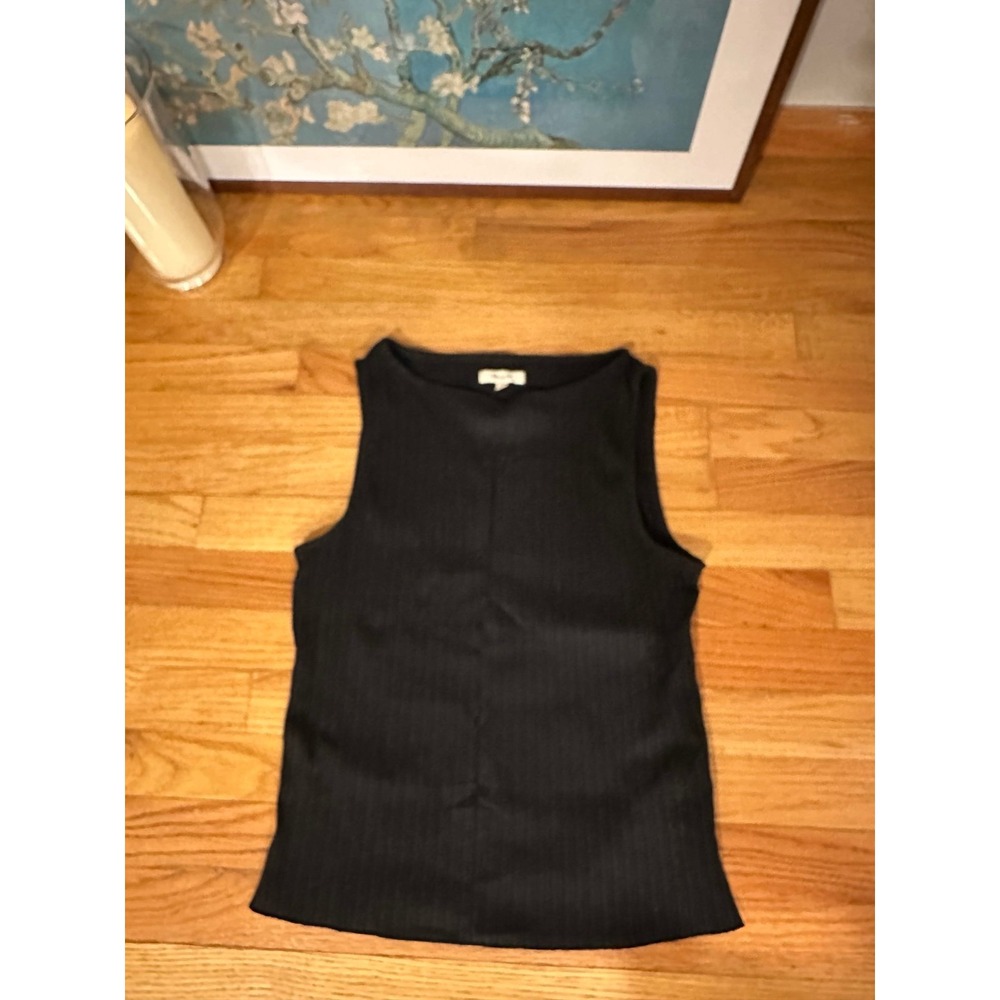 Madewell ribbed shell tank